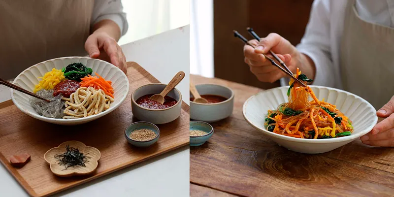 Làm mới miến trộn Hàn Quốc kiểu Hanuri