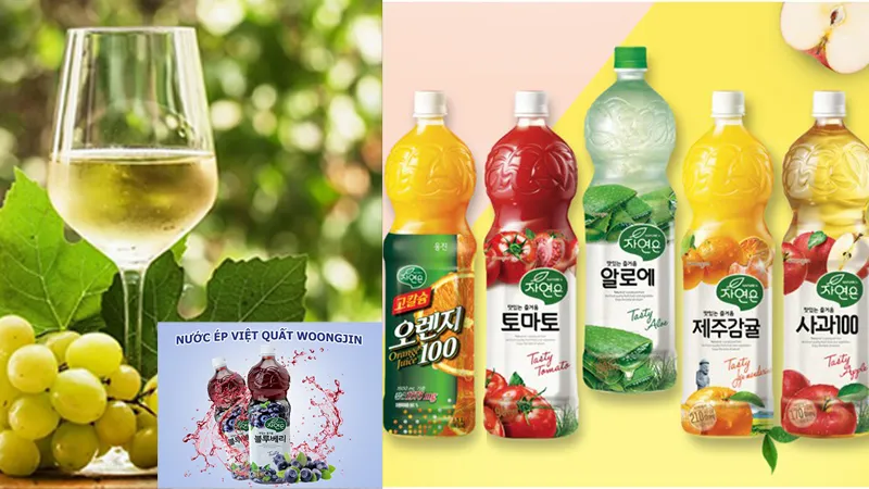 Woongjin khác gì so với các loại nước ép khác