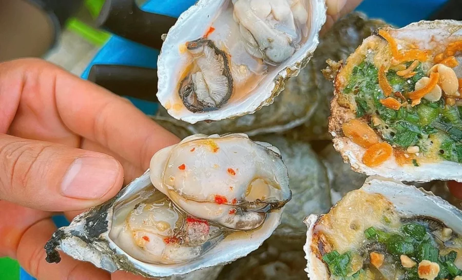 cách sơ chế hàu không tanh